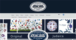 Desktop Screenshot of karshi.co.il